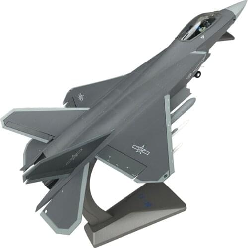 1/72 1/48 Scale Alloy Aircraft Chinese Air Force J-31 Gyrfalcon Fighter J31 Model Toys Children Kids Gift for Collection