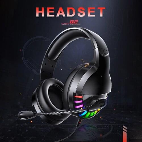 3.5mm Microphone Earphones Wired Gaming Headset Headphone Surround Sound Stereo For Xbox One PS4 Switch PC Laptop Accessories