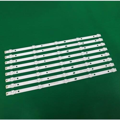 New Kit 8 PCS 5LED 415mm LED Backlight strip for 43PFT4001 43PFF5459 42PUF6052 K420WD7 4708-K420WD-A3213K01 K420WDB TH-43C500C