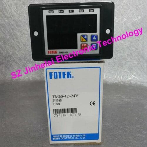 Authentic original TM60-4D-24V FOTEK Time relay,Microcomputer digital delay timer