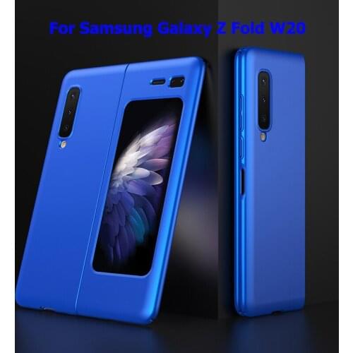 Shockproof Case for Samsung Galaxy Z Fold 5G W20 Foldable Case Ultra-thin Front Back Protective Cover for Samsung Fold PC Case