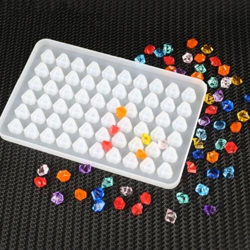 New DIY irregular diamond shape silicone mold decorative accessories resin jewelry handmade mold household goods mold
