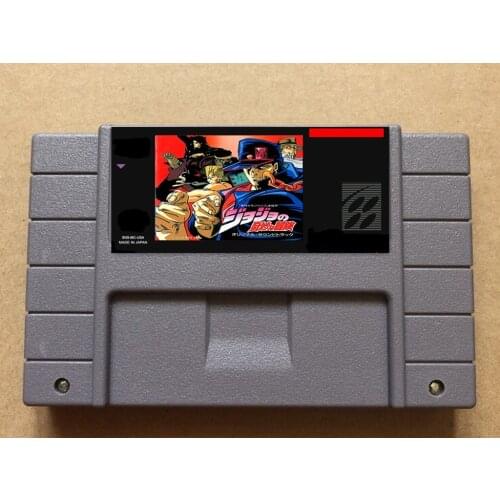 Jojos USA-NTSC version 16 bit 46 pins video games