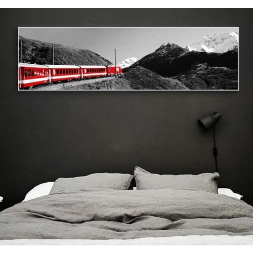 London Train Bridge Church Vintage Nordic Posters And Prints Wall Art Canvas Painting Photo Wall Pictures Home Decor