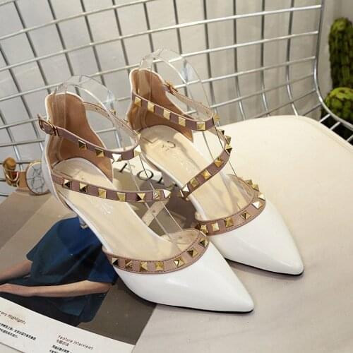 2019 Women Pumps Extrem Sexy High Heels Women Shoes Thin Heels Female Shoes Wedding Shoes Gold Sliver White Ladies Shoes NO.102