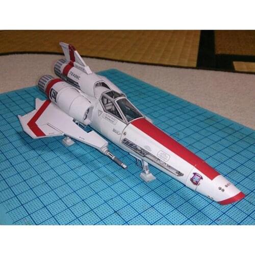 1pc Battlestar Viper 2 Viper Mk2 3D Paper Model DIY Handmade Spacecraft Toy