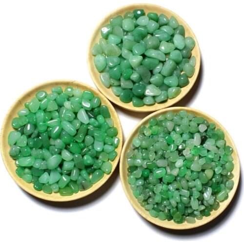 100g Natural Aventurine Paving Stone for Decoration Bottom sand for fishbow Aquarium Substrate