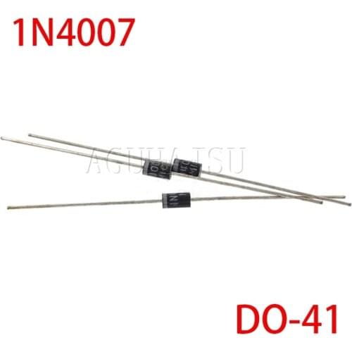 100pcs/lot 1N4007 IN4007 4007 1A 1000V DO-41