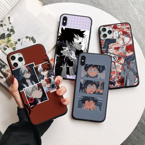 Anime My Hero Academia TPU Case For Xiaomi Redmi Note 9 8 7 Pro 10 8T 9s 6 5 9C Mi Poco F3 X3 11 A3 A2 9 SE 9T 10 10T Lite Cover