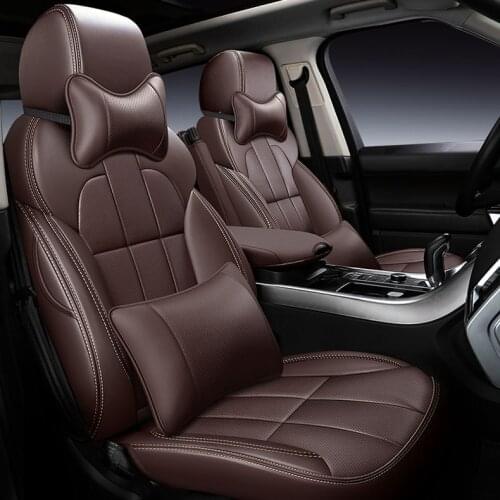 Custom cowhide car seat cover 7 seats leather for Mercedes Benz GL GLS Viano Vito R Class V Class car accessories auto products