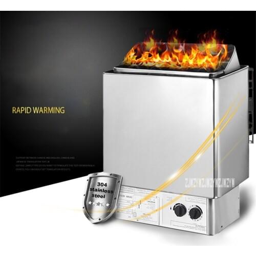 SCA Stainless Steel Sauna Heater Electric Sauna Stove 3KW/4.5KW/6KW/8KW/9KW Household Commercial Sauna Room Equipment 220V/380V