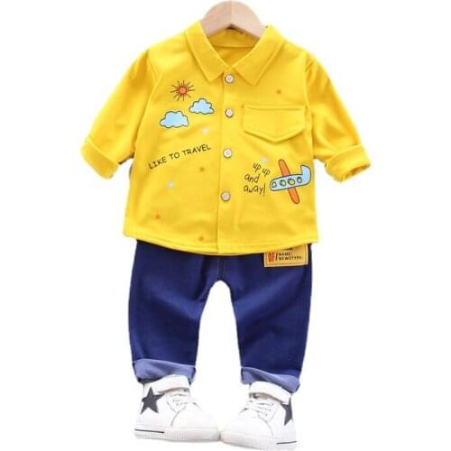 New Spring Autumn Baby Clothes Children Boys Sports Shirt Pants 2Pcs/Sets Toddler Casual Costume Infant Clothing Kids Tracksuits
