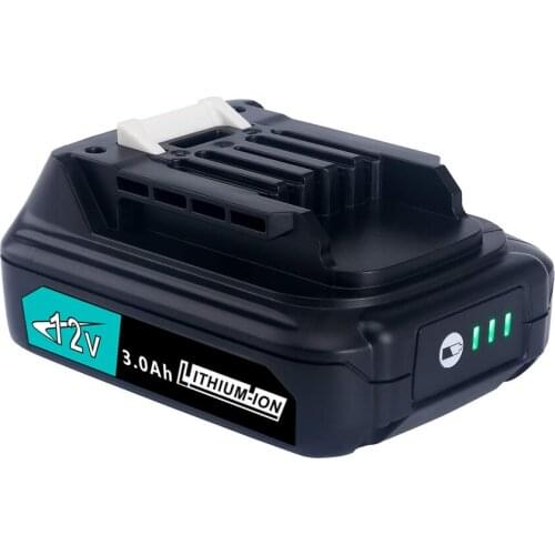 1Pcs 3.0Ah Rechargeable Battery Power Tools Replaceable Battery For Makita BL1021B BL1041B BL1015B BL1020B BL1040B