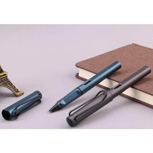 3kinds of Color Frosted Black Green Dark Grey Fountain Pen EF/F Nib Big Clip Plastic Ink Pens Stationery Fountian Pen