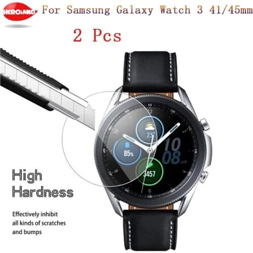 2pcs Fashion Watch 3 Anti Scratch HD Explosion-proof films For Samsung Galaxy Watch 3 41mm 45mm Explosion-proof Screen Protector