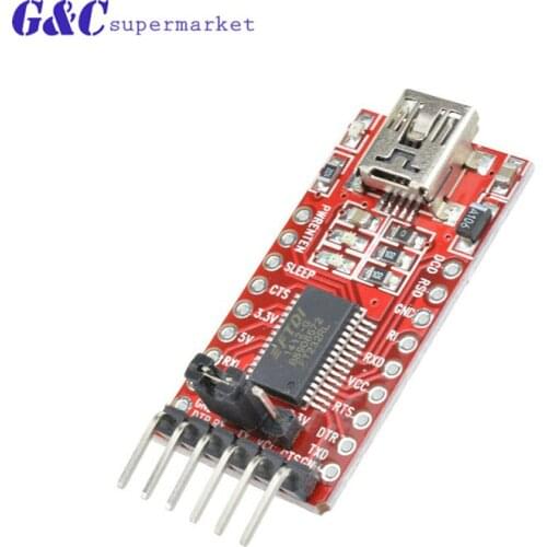 1PCS FT232RL FTDI USB 3.3V 5.5V to TTL Serial Adapter Module for Arduin Mini Port FT232BL Buy a good quality