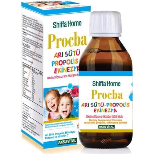 Aksu Vital Shiffa Home Procba Royal Jelly Propolis Echinacea Bee Milk Propolis Vitamin Nutritious Effective Pure Delicious Zinc