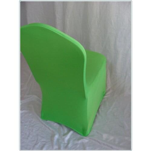 Free Shipping 100pcs Premium green spandex chair cover housses party chair covers