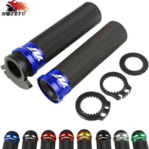 For YAMAHA YZF-R1 YZFR6 YZF R6 R3 R125 R15 V3 2018 2019 2020 Motorcycle Accessories Aluminum Alloy Handlebar Moto Grip Ends