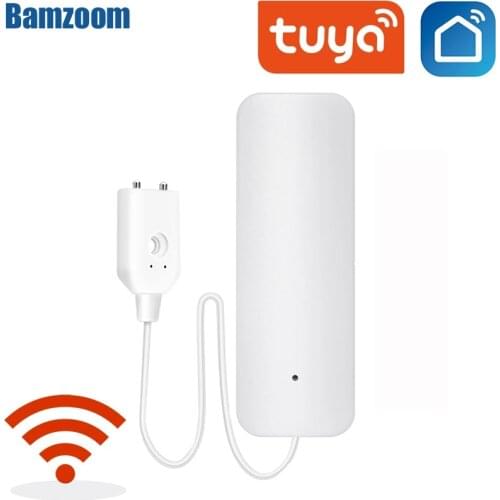 Uya Home Alarm Water Leakage Alarm Independent WIFI Water Leak Sensor Detector Flood Alert Overflow Security Alarm System