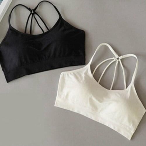 Double Layers Plus Size Strapless Bra Bandeau Tube Removable Padded Top Stretchy Seamless Bandeau Bra Boob Crop Spaghetti Strap