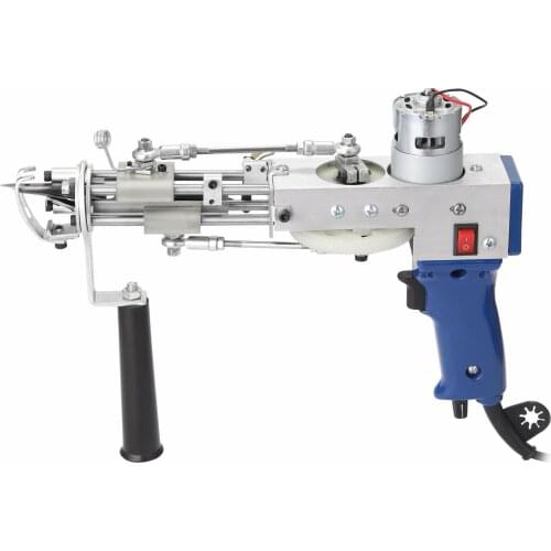 Electric Carpet Tufting Weaving Machine Professional Flocking Device Industrial Embroidery Tool Cut-Pile Knitting Kit