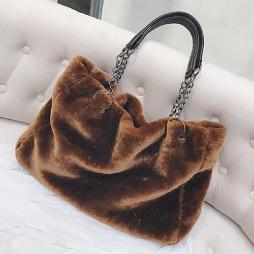 FEELFUN Women's Fur Bags