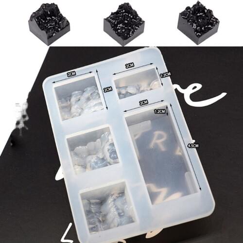 Snow Mountain Mold Silicone Resin Mold DIY Micro Landscape USB Drive Resin Molds