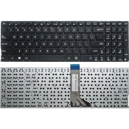 GZEELE US For ASUS X551 R513C X551C X551CA Replace laptop keyboard New Black English black without frame Hot selling wholesale