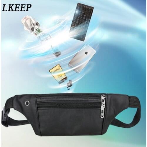 New Leather mens Waist Pack Small Pockets Waist Bag Cashier Cashier Wallet Waist Bag Men Women Unisex Phone Bag