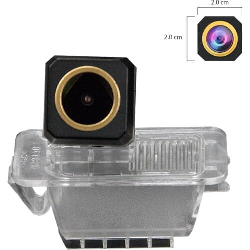 Misayaee Golden HD Car Rear View Reverse Camera Plate Light for FOR D Tourneo Custom 2016-2019