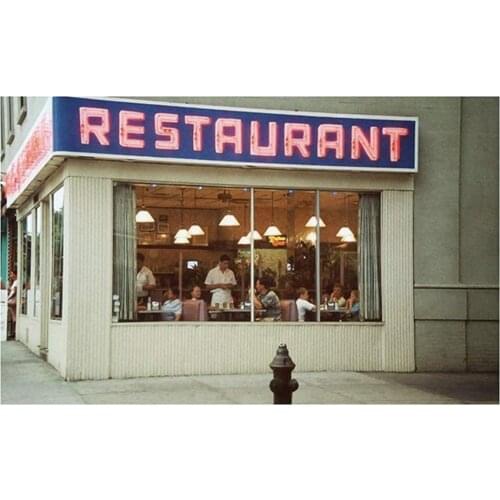 Wall Art Seinfeld Restaurant TV Poster Canvas Painting Modern Art Picture Print Home Decor for Living Room Decor No Frame