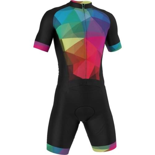 2021 Newest Dreamy Cycling skinsuit triathlon suit men Short Sleeve cycling jersey kits Road Bike PRO Aero Speedsuit Sportswear