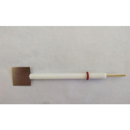 Platinum electrode pair electrode auxiliary electrode platinum electrode specification: 10*10*0.1mm Purity: 99.99