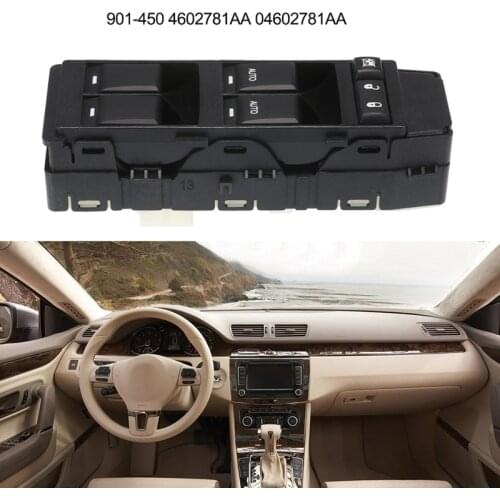 Master Power Window Door Switch for Jeep Grand Cherokee Chrysler 200 300 Dodge Charger 04602781AA