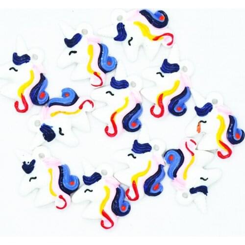 30mmX20mm resin unicorn charms|Resin Flatback unicorn miniatures|unicorn cabochon Crafts|unicorn scrapbooking embellishments