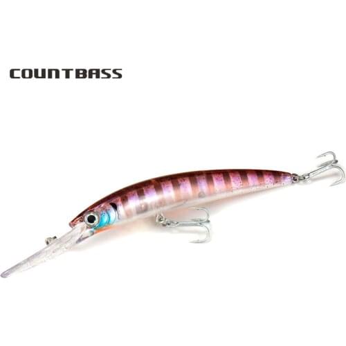 Countbass 110mm 15.6g Floating Minnow Wobblers Anglers Lure for Fishing Diving Depth 2.5-3m Hardbait Jerk Your Bait Leurre