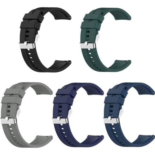 Watch Band Exterior Decoration Parts Silicone Smart Watch Strap Wrist Band for Huami Amazfit GTR 2e/GTR 2/GTR 47mm