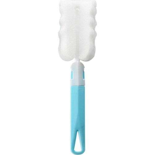 Cleaning Bottle Sponge Brush with Long Handle Cleaner Soft Kitchen Cleaning Tool Bottle Coffe Tea Glass Cup Mug Sponge