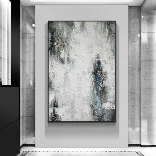 Modern Abstract Texture Acrylic Canvas Painting Wall Decor Picture Art 100%Hand-painted Modern Decoration Painting Free Shipping
