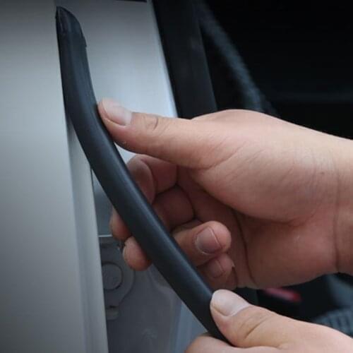 5M car door sealing strip sticker B-shaped sealing strip rubber seal for Suzuki Swift SX4 Mitsubishi ASX Lancer Outlander