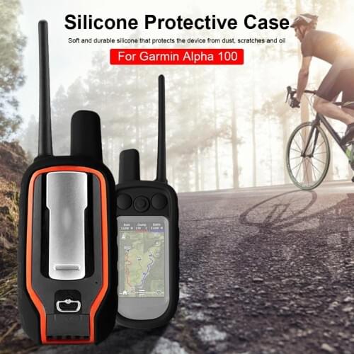 In Stock Silicone Case Soft Durable TPU Protective Cover Protection Shell Case For Garmin Alpha 100