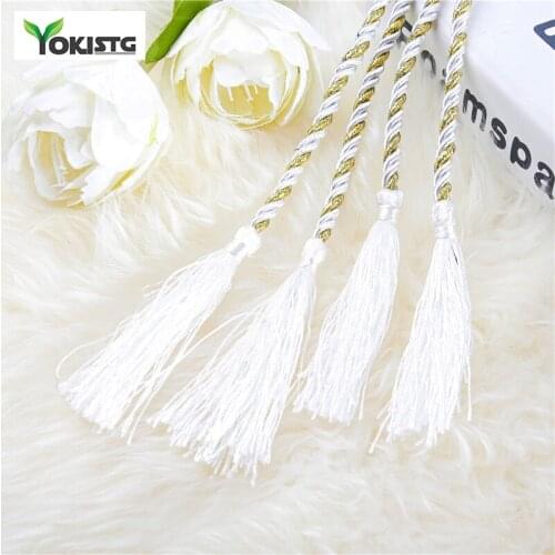 YokiSTG Tassel Curtains Accessories Nordic Style Tiebacks for Curtains 9 Colors Curtain Tie Rope Home Decoration 2 Pcs