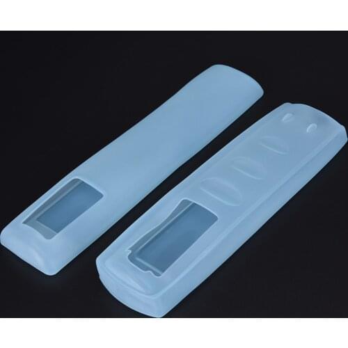 1 PCS Waterproof Silicone TV Remote Control Cover Air Condition Control Case Dust Protective Storage Bag Organizer