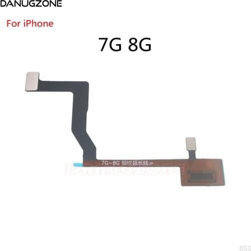 10PCS/Lot For IPhone 7 7 Plus 8 8Plus Touch ID Fingerprint Sensor Scanner Extend Flex Cable