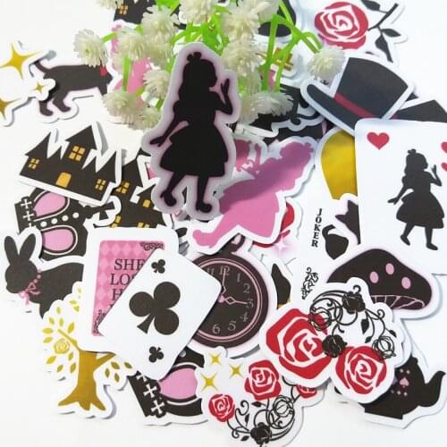 40PCS Cartoon Stickers Crafts And Scrapbooking stickers kids toys book Decorative sticker DIY Stationery
