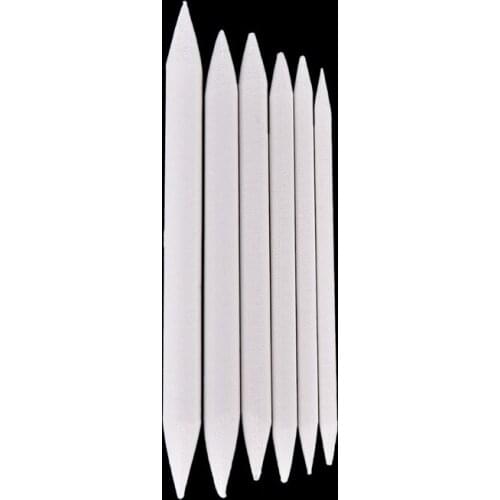 6x Blending Smudge Tortillon Stump Sketch 6 Sizes Art Drawing Tool Pastel