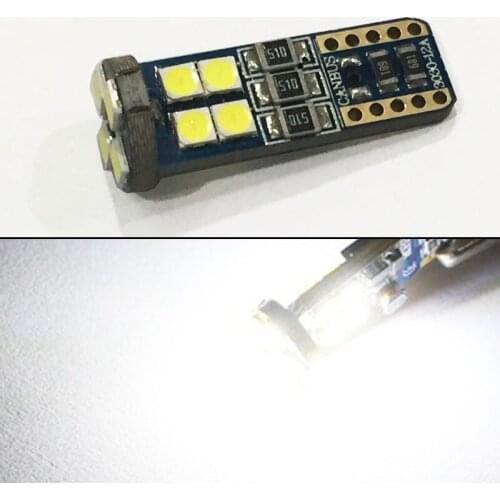 6x T10 W5W 194 8000k LR3 car led light Super bright 3030 chip 12smd Canbus No Error Led Clearance Lights for lr3 white DC 12V