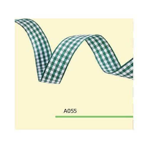 7/8" inch 22mm tartan plaid ribbon