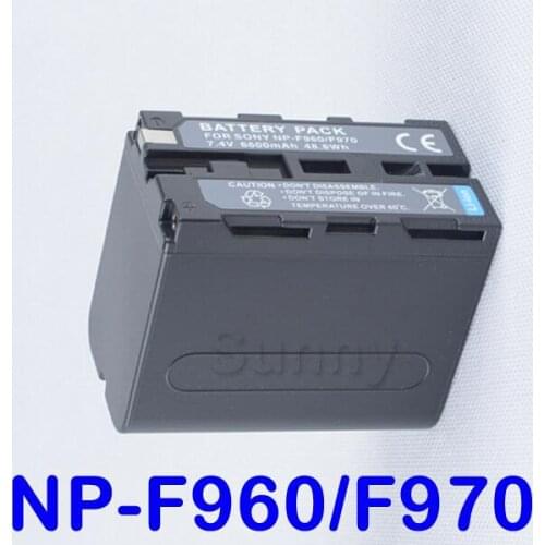 Battery Pack for Sony NP-F330, NP-F530,NP-F550,NP-F570,NP-F770, NP-F930,NP-F950,NP-F960, NP-F970, NP-F970/B InfoLITHIUM L Series